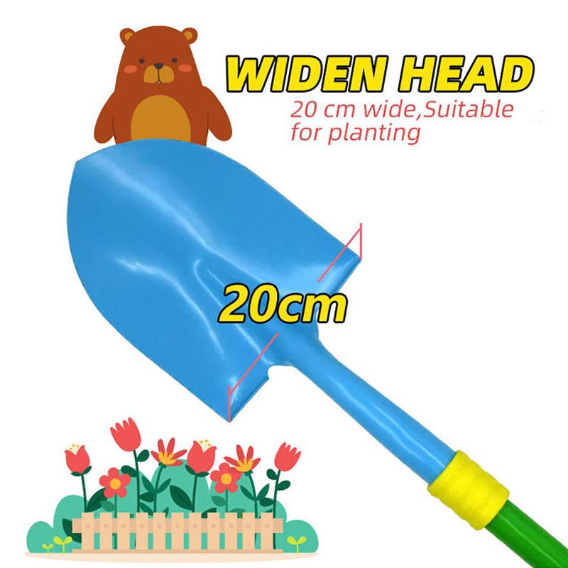 Big Kids Garden Tools head details Big Kids Garden Tools head details