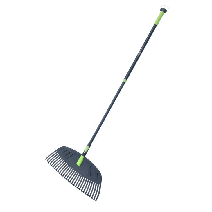 Rhaca dail plastig mawr