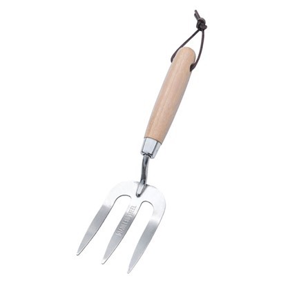 Fforc gardd dur gwrthstaen bach